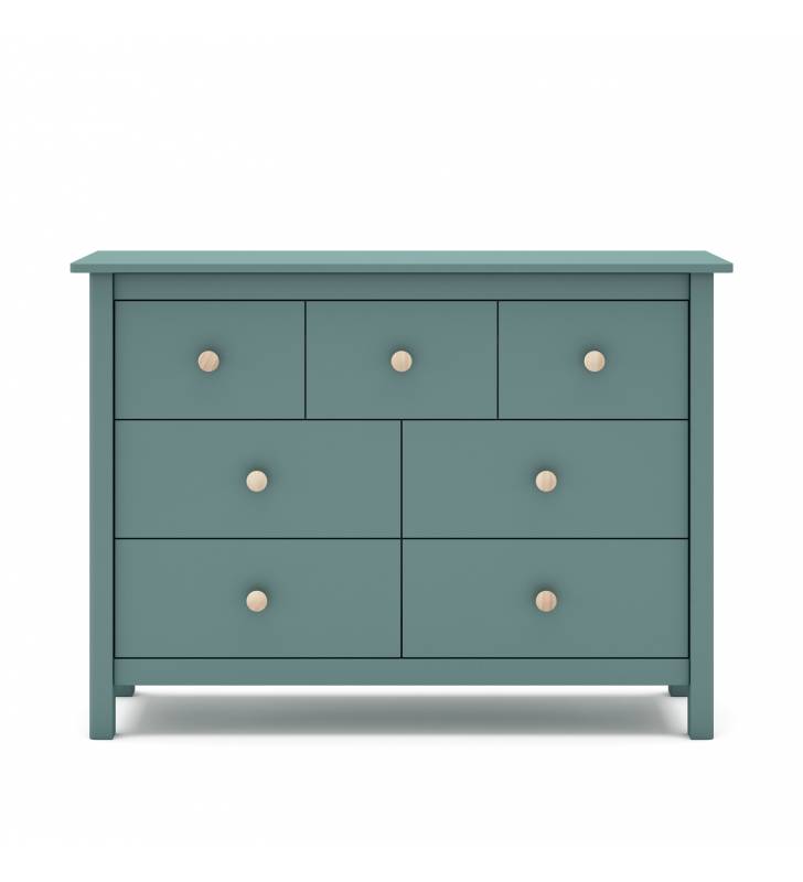 Comoda de noche Mireia 4C3C verde Topmueble