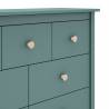 Comoda de noche Mireia 4C3C verde Topmueble 2