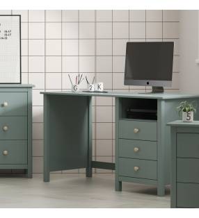 Escritorio Mireia 3C1H Topmueble color verde