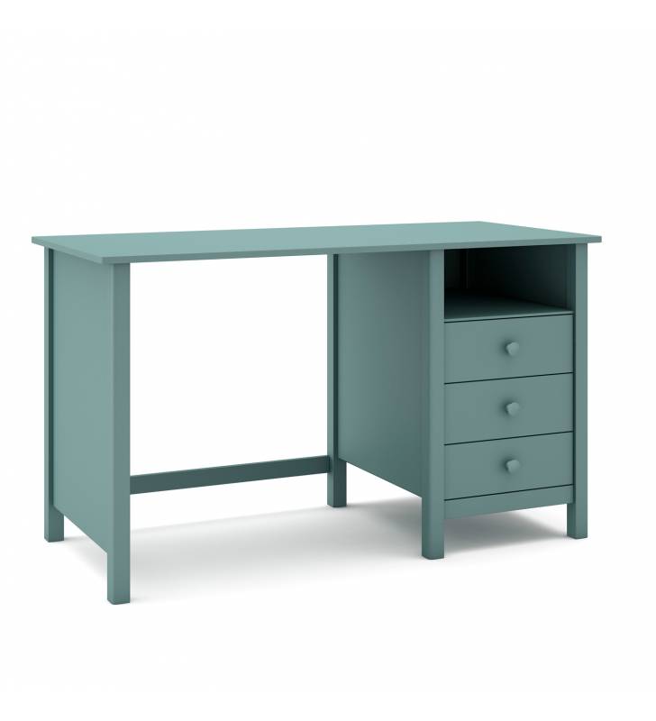Escritorio Mireia 3C1H Topmueble color verde 2