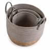 Set de 3 cestas de fibras vegetales Nuwa Topmueble 2