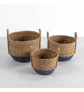 Set cestas fibras vegetales Lili 1