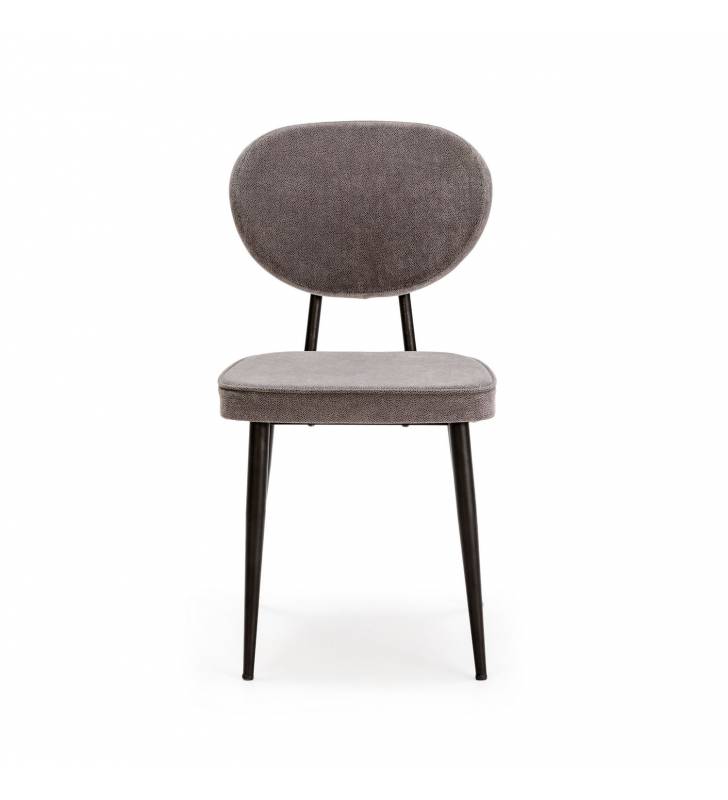 Silla Zeus Pack de 2 color gris oscuro Topmueble  1