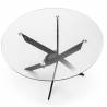 Mesa Redonda 120 cm Negra Rotenburg Top Mueble 2