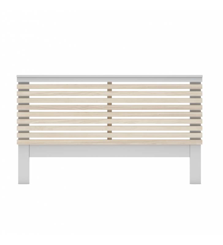 Cabecero Pesco 135/140cm blanco y cera Topmueble  1