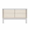 Cabecero Pesco 135/140cm blanco y cera Topmueble  1