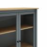 Vitrina Asley 2 puertas verde Topmueble 2