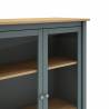 Vitrina Asley 2 puertas verde Topmueble 3