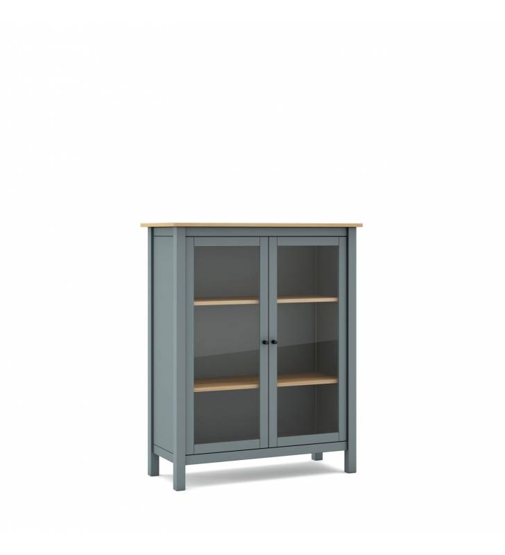 Vitrina Asley 2 puertas verde Topmueble 9