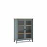Vitrina Asley 2 puertas verde Topmueble 9