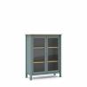 Vitrina Asley 2 puertas verde Topmueble 5