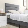 Cama tapizada Adriana gris oscuro 5