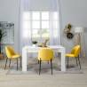 Silla Kenia pack 2 uds mostaza Topmueble 4
