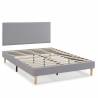 Pack Base Tapizada + Cabezal Andrea Topmueble 8