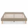 Pack dormitorio Andrea cabecero beige +colchon matrimonio Paris Topmueble