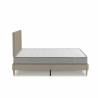 Pack dormitorio Andrea cabecero beige +colchon individual Paris Topmueble 2