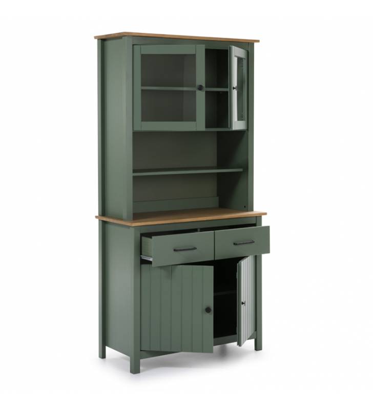 Pack muebles salon Mora verde 2