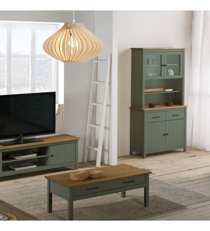 Pack muebles salon Mora verde
