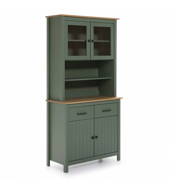 Pack muebles salon Mora verde 1