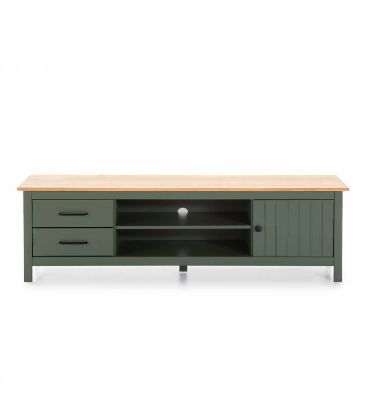 Pack muebles salon Mora verde 6