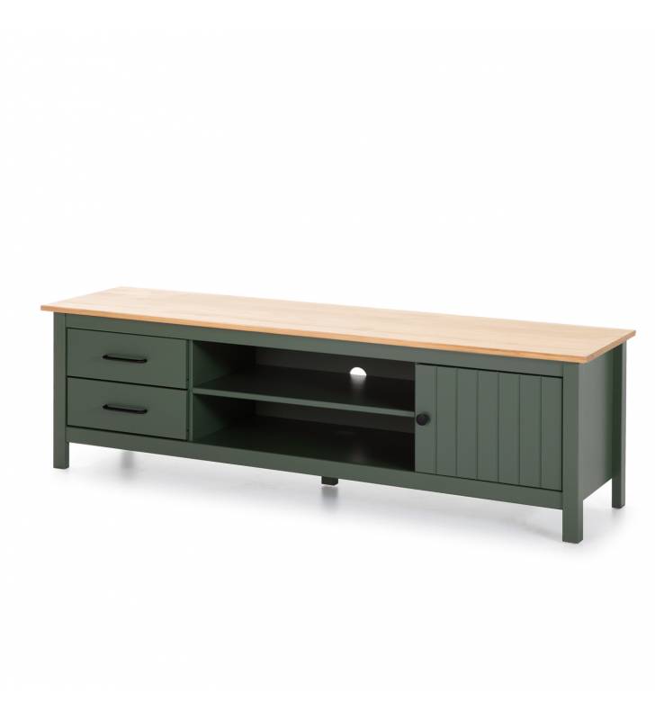 Pack muebles salon Mora verde 4