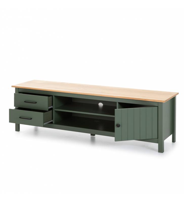 Pack muebles salon Mora verde 5