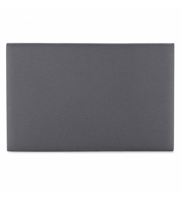 Cabecero Tapizado Andrea 90x190 gris oscuro 1