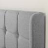 Cama Tapizada Eloise gris claro Topmueble 7