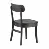 Pack 2 Sillas comedor Noel color negro Topmueble 6