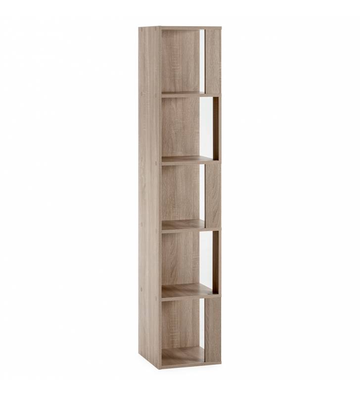 Estantería esquinera roble Miyi 160 cm Topmueble 1