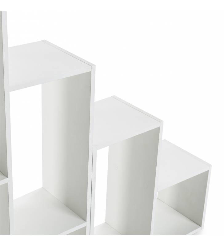 Estanteria en escalera Chia blanca Topmueble 2