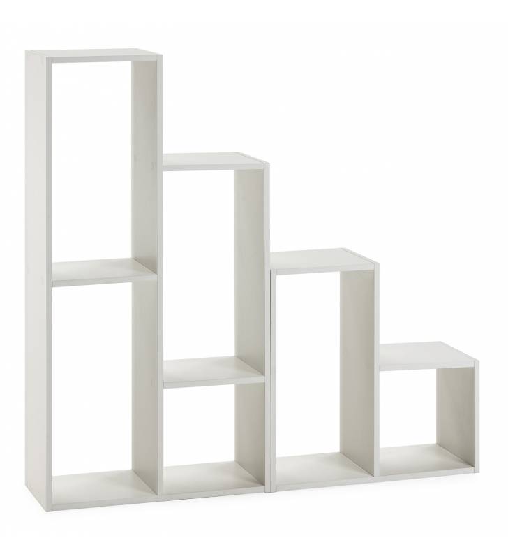 Estanteria en escalera Chia blanca Topmueble 1