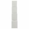 Estanteria en escalera Chia blanca Topmueble 4