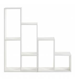 Estanteria en escalera Chia blanca Topmueble 3