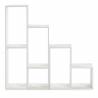 Estanteria en escalera Chia blanca Topmueble 3