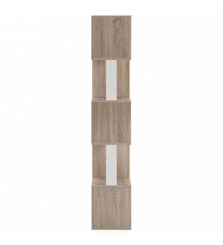 Estantería rinconera roble Filipinas 161 cm Topmueble 4