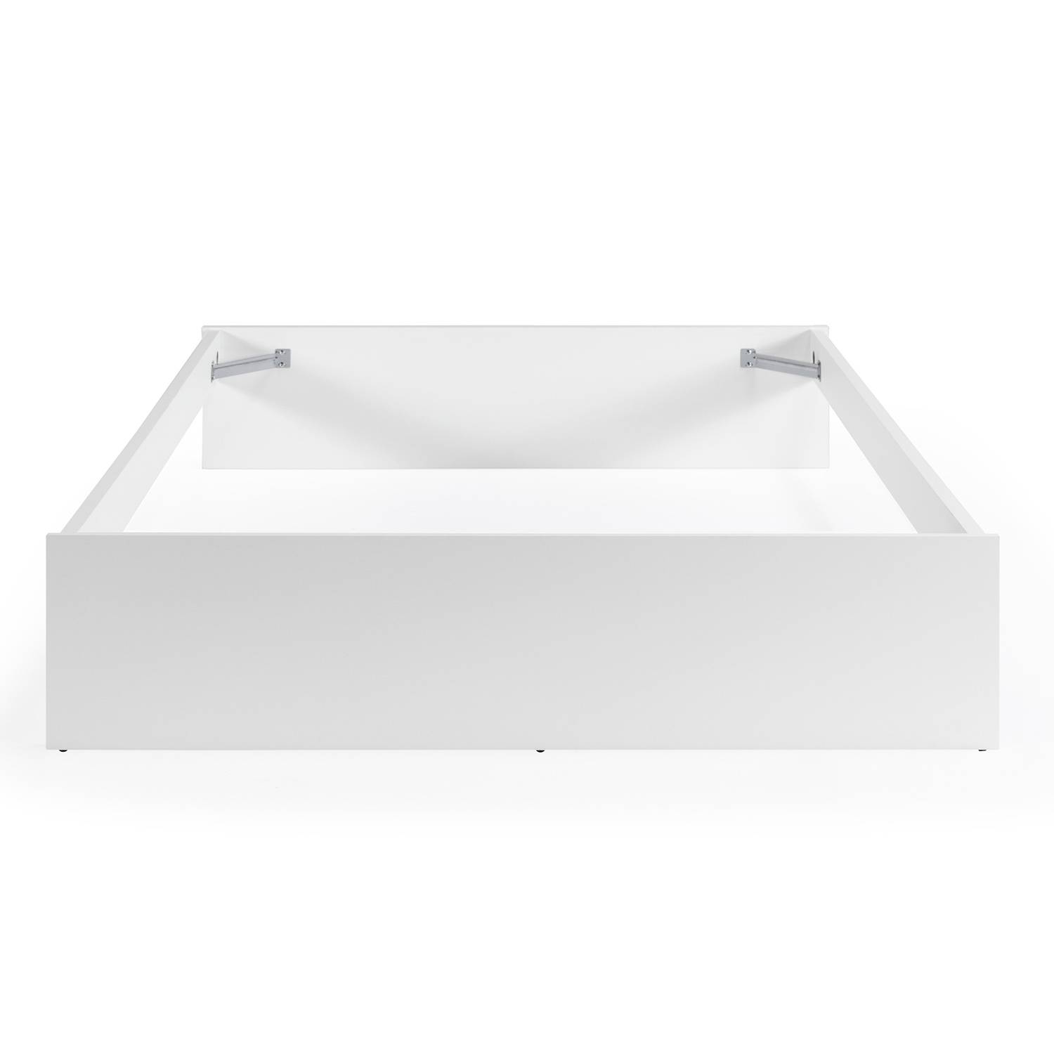 Cama bañera blanca Anahí 150x190 cm