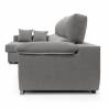 Sofa chaise longue 3 plazas Cancun color gris derecha 3