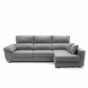 Sofa chaise longue 3 plazas Cancun color gris derecha