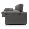 Sofa chaise longue 3 plazas Cancun color gris oscuro derecha 3