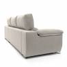 Sofa chaise longue 3 plazas Cancun izquierda color beige 3