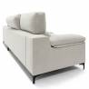 Sofa con chaise longue Ness beige claro lado izquierdo 4