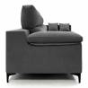 Sofa con chaise longue Ness gris oscuro 9