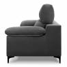 Sofa extensible 3 plazas Ness gris oscuro 3