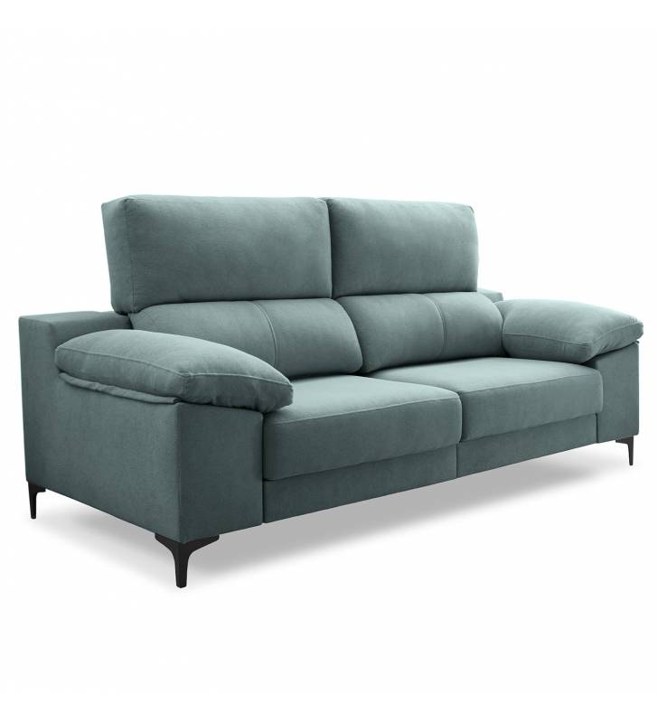 Sofa extensible 2 plazas Ness color verde 1