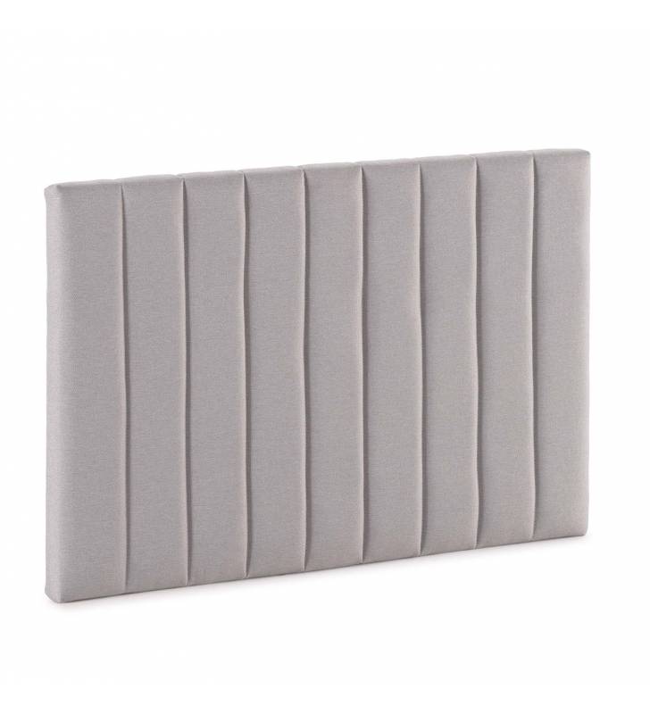 Cabecero Tapizado Eride Gris Claro TopMueble 1