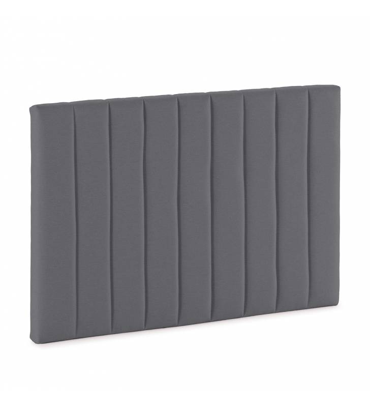 Cabecero Tapizado Eride Gris Oscuro TopMueble 1
