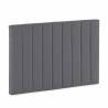 Cabecero Tapizado Eride Gris Oscuro TopMueble 1