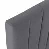 Cabecero Tapizado Eride Gris Oscuro TopMueble 7