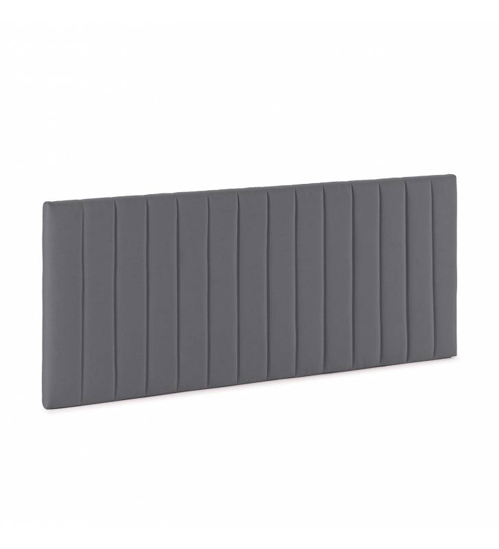 Cabecero Tapizado Eride Gris Oscuro TopMueble 4